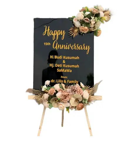 Papan Bunga Akrilik Medankarya