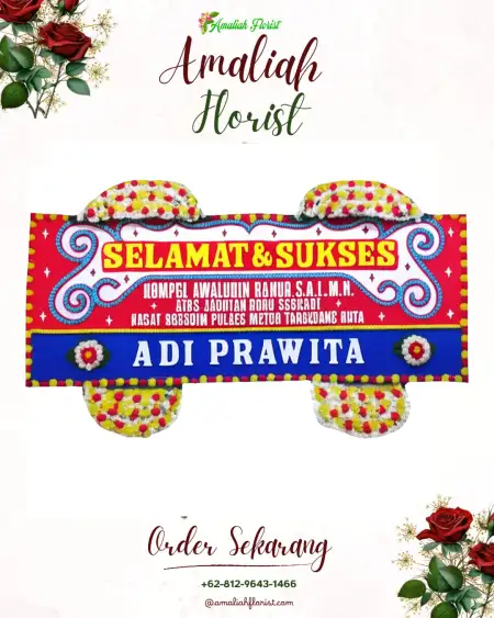 Papan Bunga Ucapan Selamat Medankarya